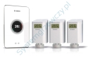 Bosch Zestaw regulatora EasyControl CT200 (biały) z trzema głowicami termostatycznymi 7736701393